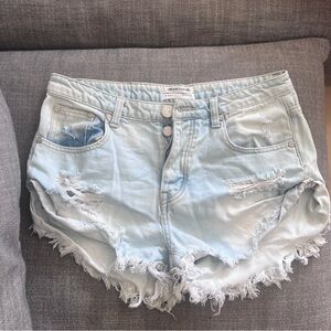 One Teaspoon Bandits denim shorts size 29